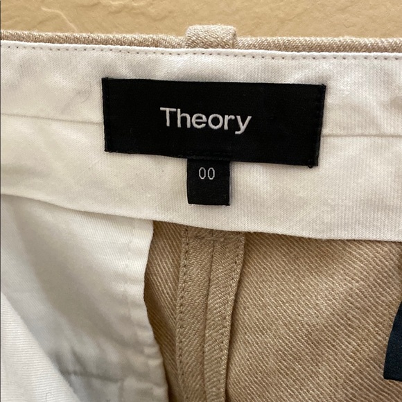 Theory Beige Dress Pants - Picture 4 of 5